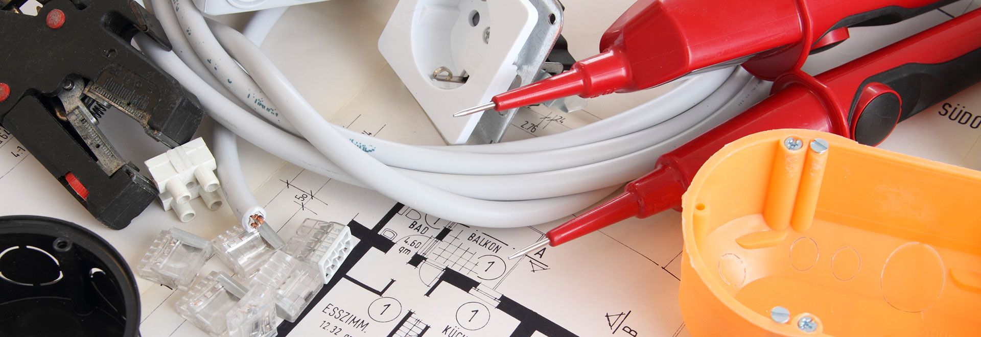 Bauutensilien der Demonrec Darmstadt, Mainz, Wiesbaden